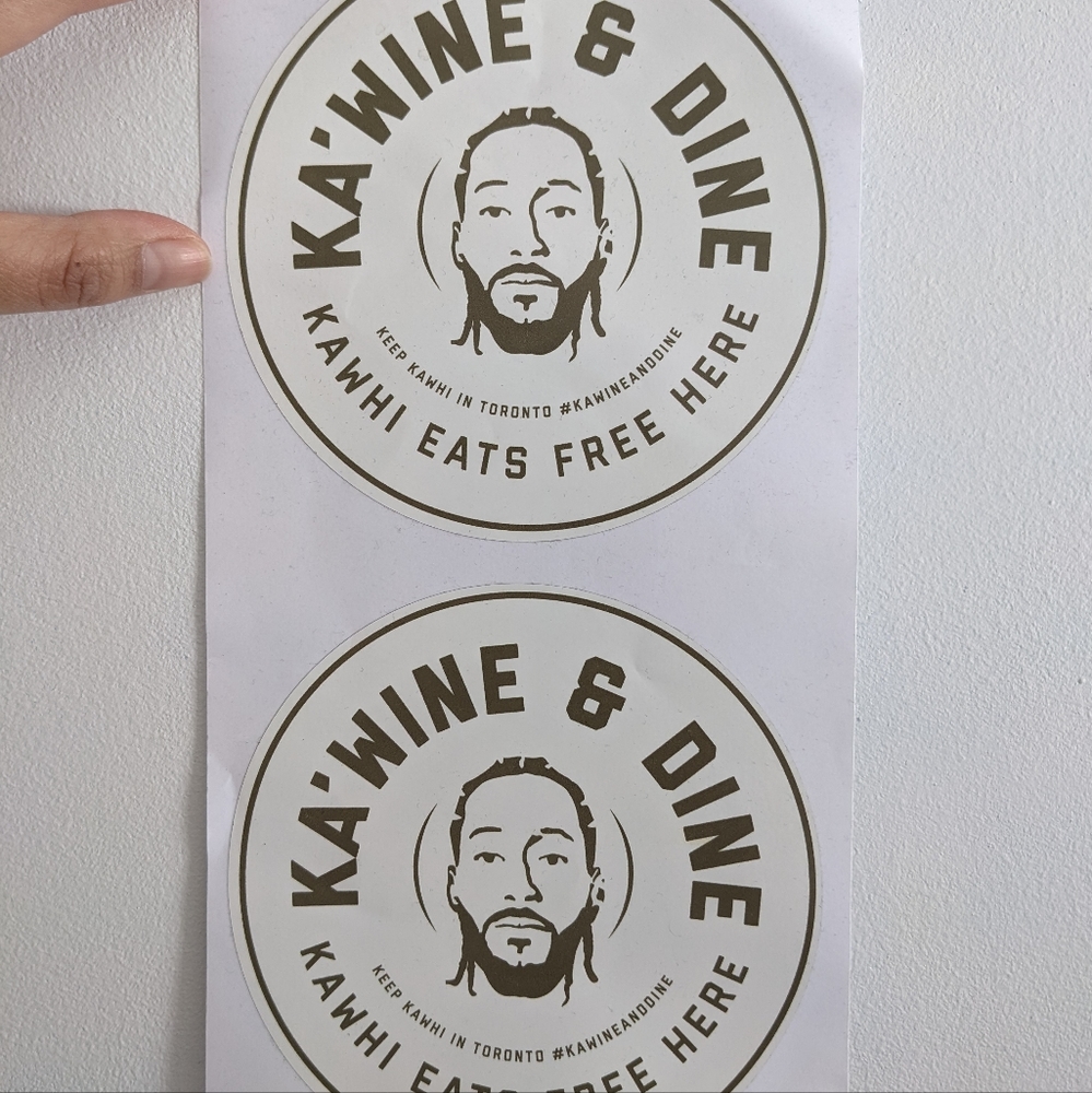 Ka Wine and Dine stickers